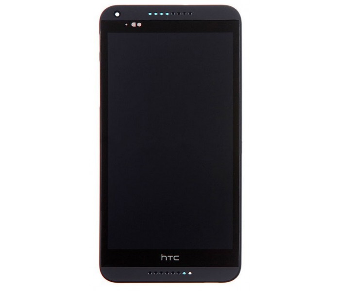 HTC Desire 816 LCD Screen Digitizer + Front Frame (Black)